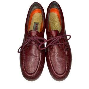 RocSports By Rockport Comfort Vibram Maroon Oxfords